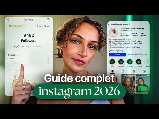 Comment développer facilement un compte Instagram en 2026 ?