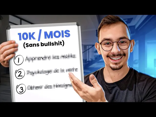 Comment je referais 10k par mois en partant de 0 (version réaliste)